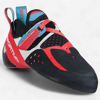 La Sportiva - Solution Comp Woman - Hibiscus/Malibu Blue - Climbing Shoes