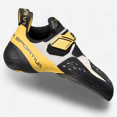 La Sportiva - Solution - White /Yellow - Climbing Shoes