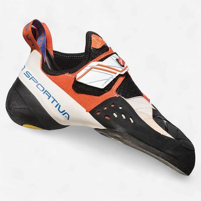 La Sportiva - Solution Woman - White/Lily Orange - Climbing Shoes
