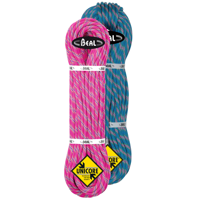 Beal - Cobra II 8,6 mm Pack - Golden Dry - Blue/Fuchsia - Climbing Ropes, Length: 2 x 50 m
