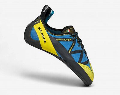 Scarpa - Vapor Lace - Ocean/Yellow - Climbing Shoes Scarpa - Vapor Lace - Ocean/Yellow - Climbing Shoes