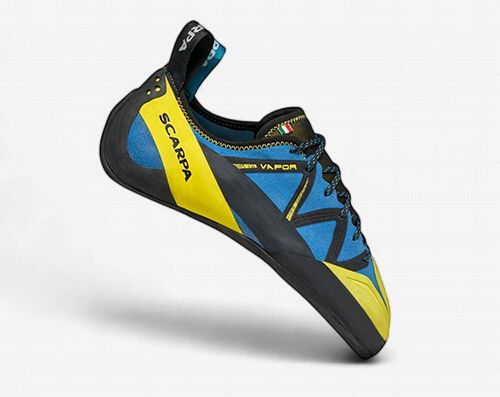 Scarpa - Vapor Lace - Ocean/Yellow - Climbing Shoes