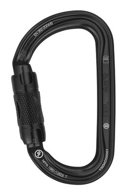 Petzl - Am'D - Black - Climbing Carabiner