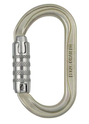 Petzl - Oxan - Gold - Steel Carabiner
