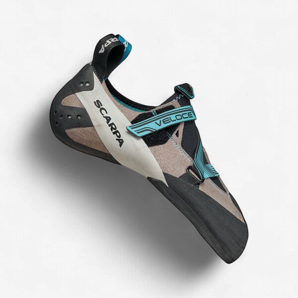 Scarpa - Veloce Wmn - Light Gray/Maledive - Climbing Shoes