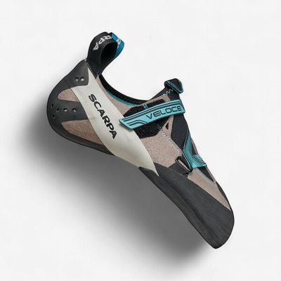 Scarpa - Veloce Wmn - Light Gray/Maledive - Climbing Shoes