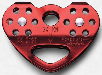 Petzl - Tandem - Double Pulley with Aluminum Sheaves