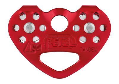 Petzl - Tandem - Double Pulley with Aluminum Sheaves