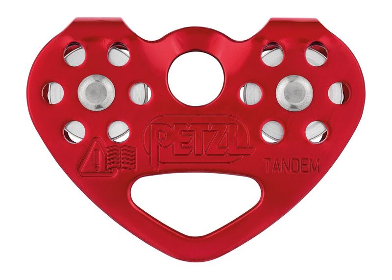 Petzl - Tandem - Double Pulley with Aluminum Sheaves
