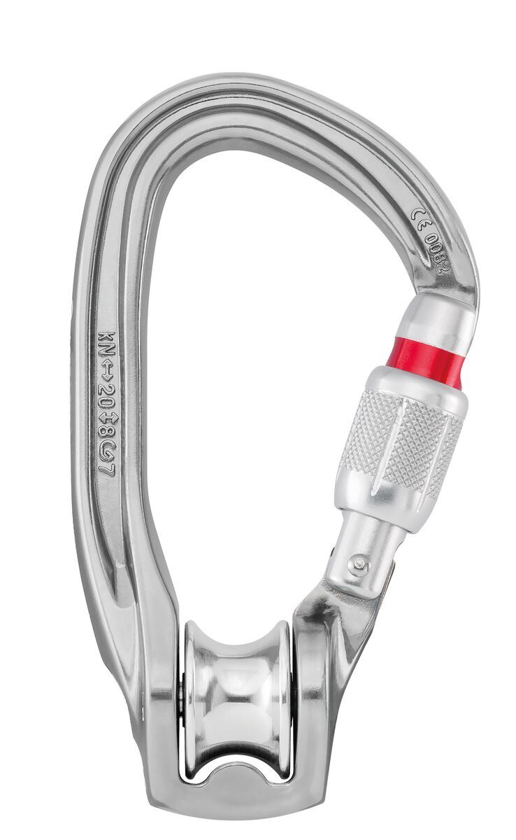 Petzl - Rollclip Z - Pulley-Carabiner, Lock: Screw-Lock