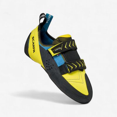 Scarpa - Vapor V - Ocean/Yellow - Climbing Shoes