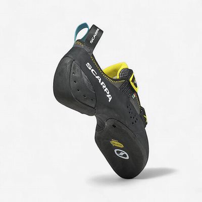 Scarpa - Vapor V - Smoke/Yellow - Climbing Shoes