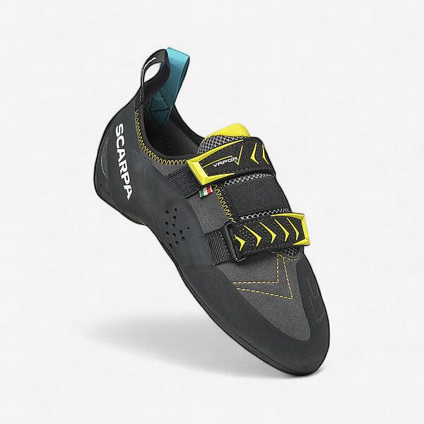 Scarpa - Vapor V - Smoke/Yellow - Climbing Shoes