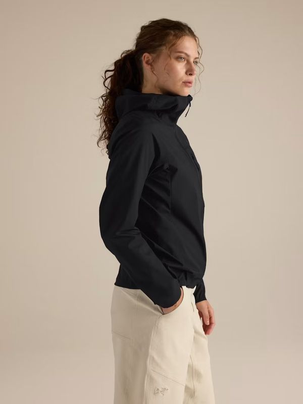 Arc'teryx - Squamish Hoody W - Black - Windshell Jacket