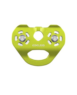 Edelrid - Warp - Double Pulley with Stainless Steel Sheaves and Ball Bearings
