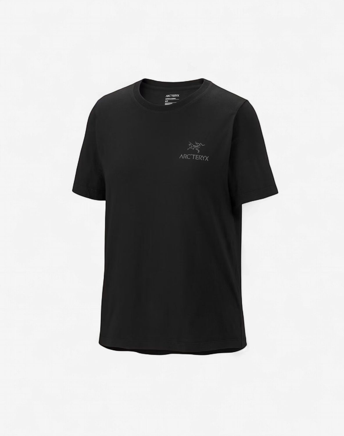Arc'teryx - KRAGG SL COTTON EMBLEM CREW SS W - Black