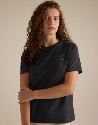 Arc'teryx - KRAGG SL COTTON EMBLEM CREW SS W - Black