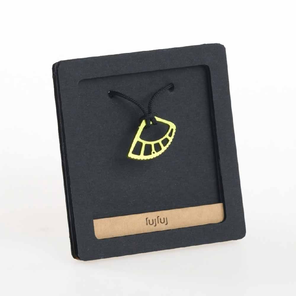 Fujfuj - Cam Necklace, Colour: Yellow