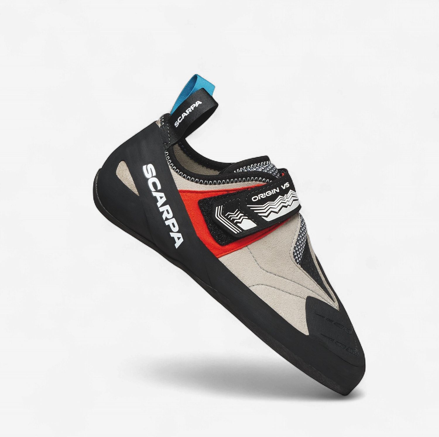 Scarpa - Origin VS - Light Gray/Red - Climbing Shoes