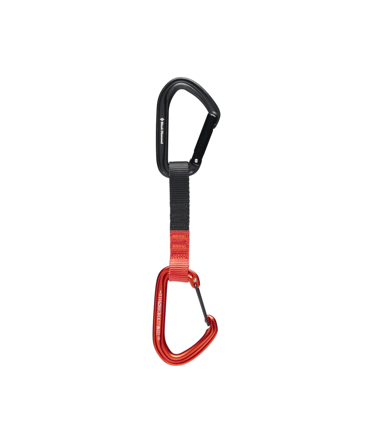 Black Diamond - Hotforge Hybrid Quickdraw - Octane, Length: 12 cm