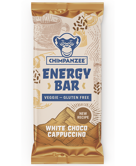 Chimpanzee - Energy Bar - White Choco Cappuccino - 55 g