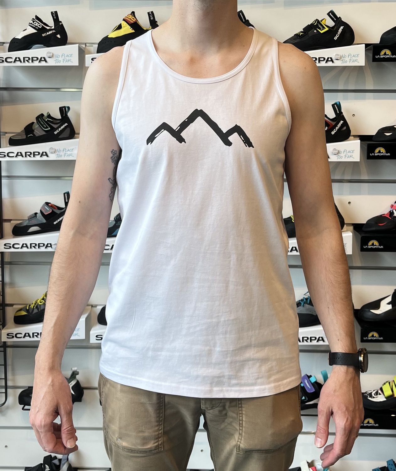 CCS - Logo Tank Top - Kaiwa Edition - White