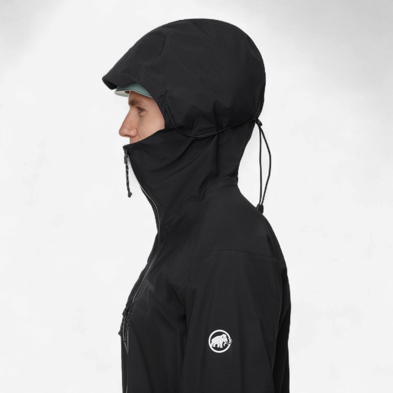 Mammut - Taiss HS Hooded Jacket Men - Black - Hardshell Jacket