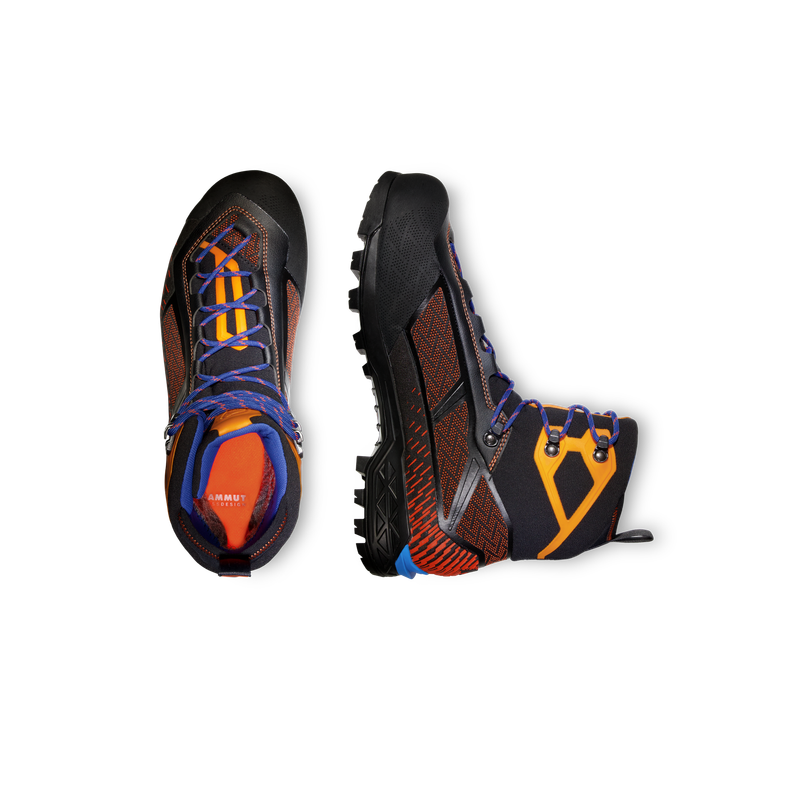 Mammut - Taiss Light Mid GTX Men - Black/Arumita - Mountaineering Shoes
