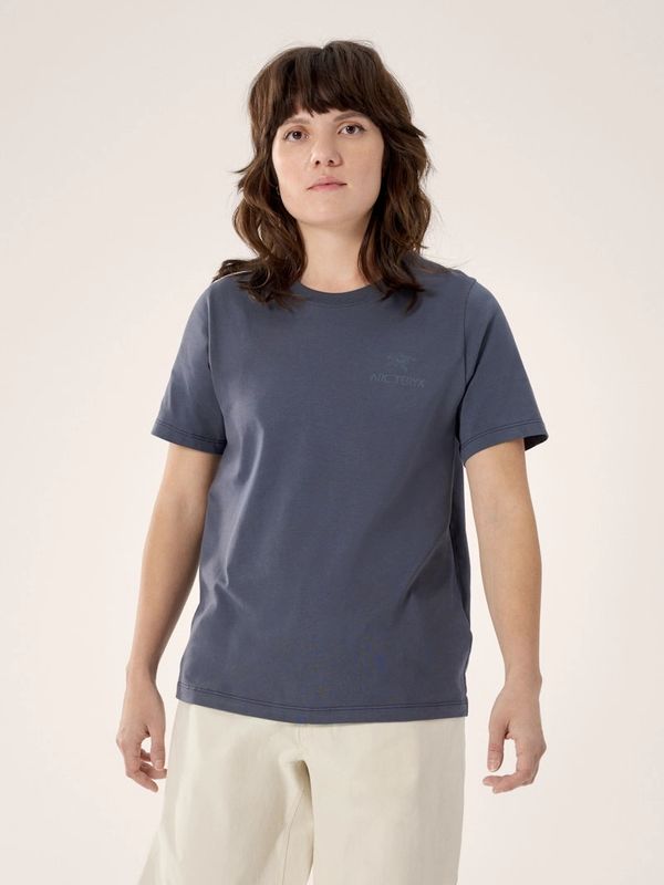 Arc'teryx - KRAGG SL COTTON EMBLEM CREW SS W - DK Stratus