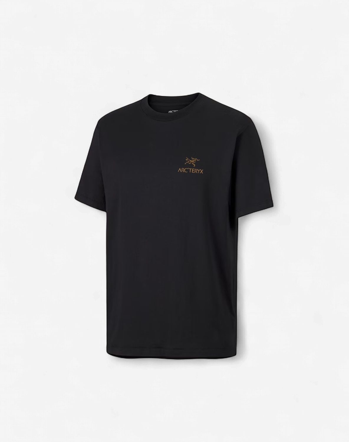 Arc'teryx - Kragg SL Cotton Bird Word SS M - 24K Black - Men's T-Shirt