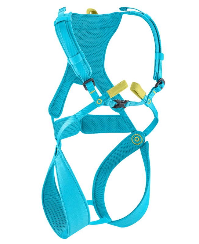 Edelrid - Fraggle - Icemint - Kid's Full-Body Climbing Harness