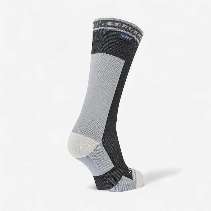 Sealskinz - Holverstone M - Black - Waterproof Mid Length Socks