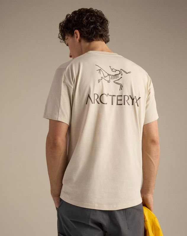 Arc'teryx - Kragg SL Cotton Bird Word SS M - Sea Salt/Mongoose