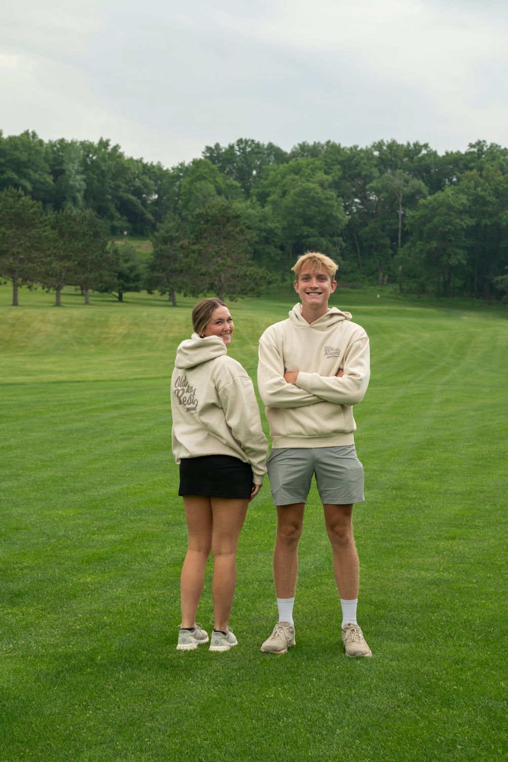 Ivory Script Pullover