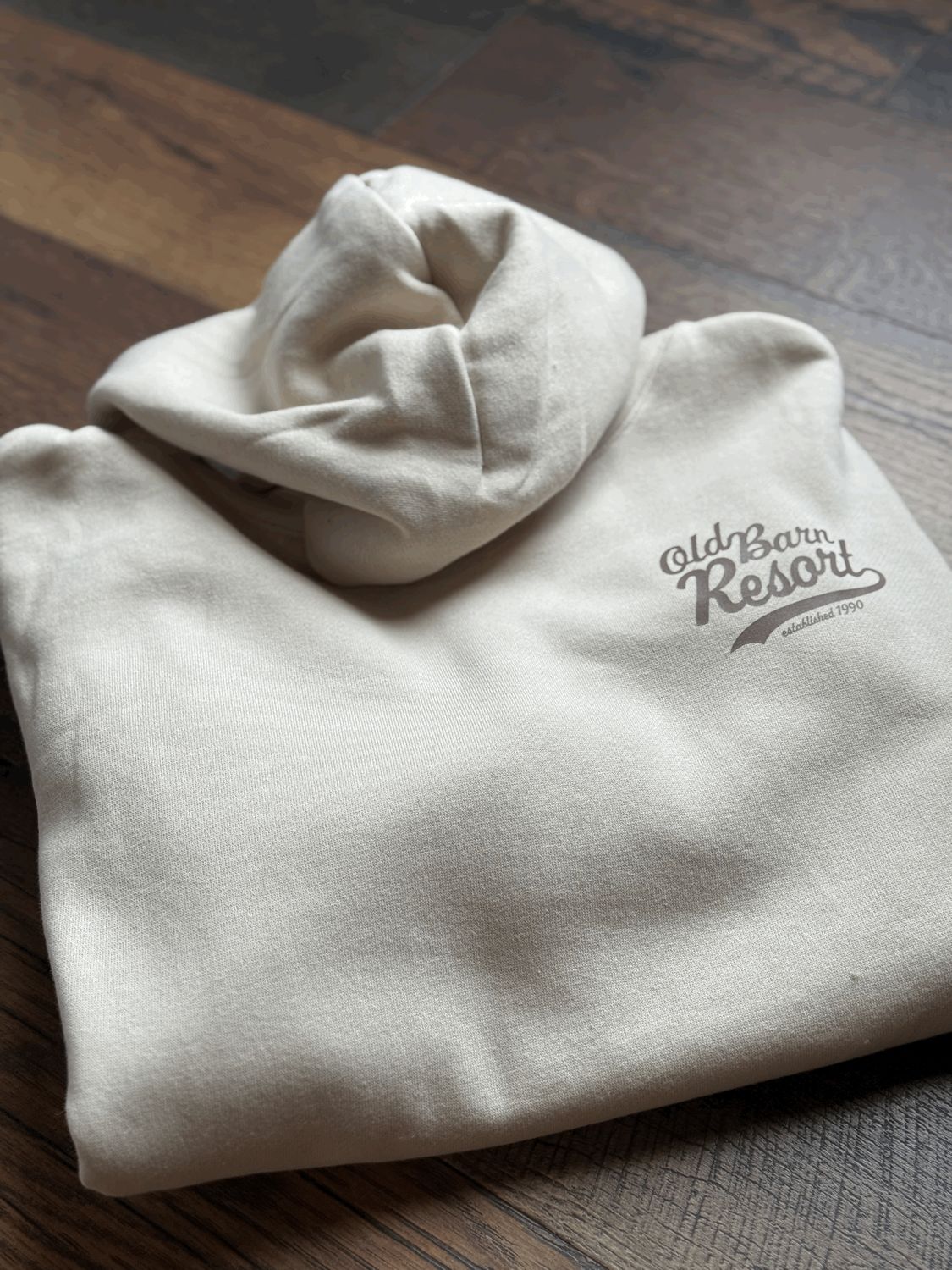 Ivory Script Pullover
