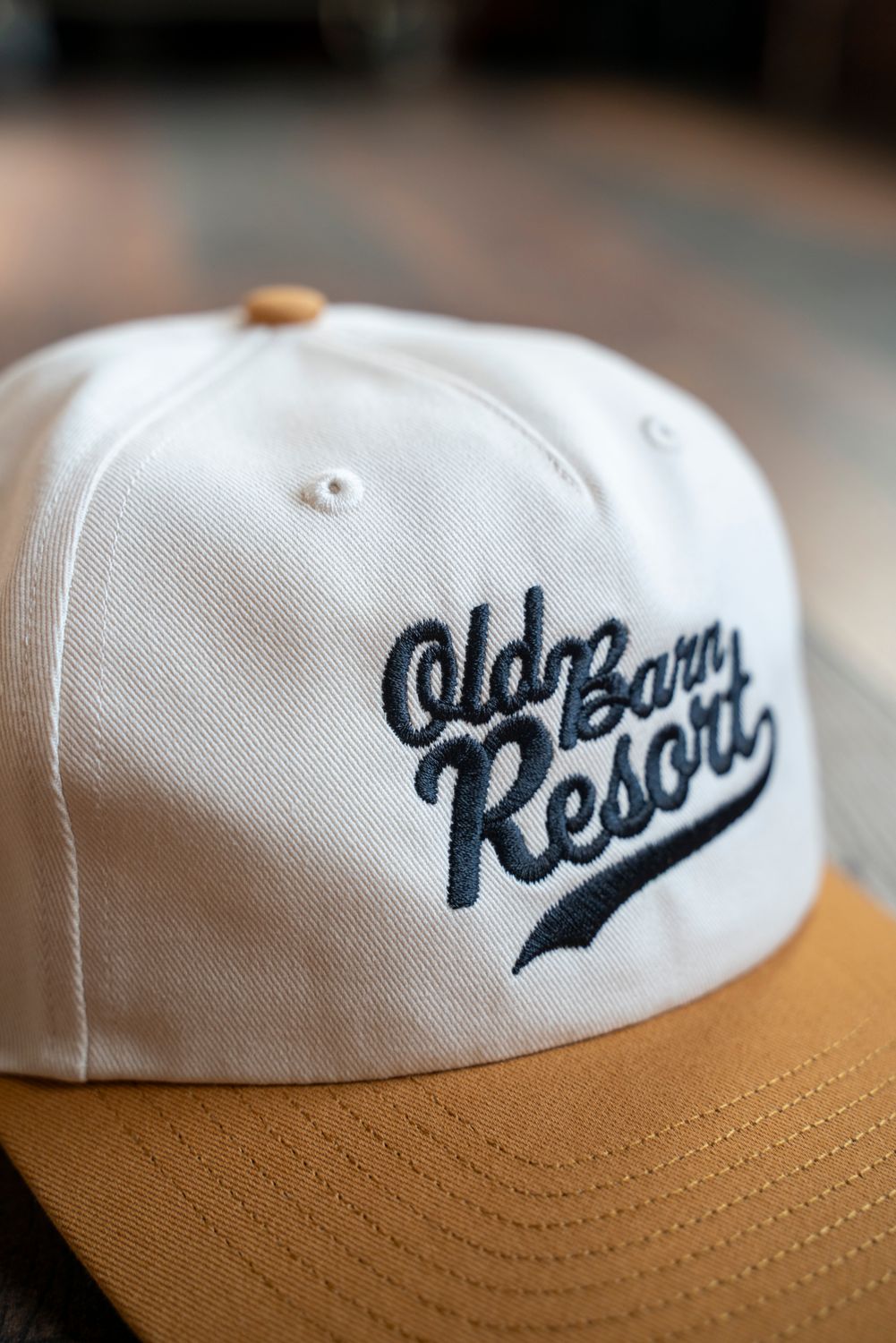Old Barn Resort Script Hat