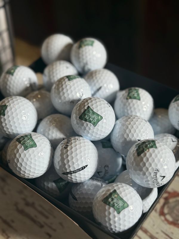 Sleeve of Rivers Bend Logo Golf Balls