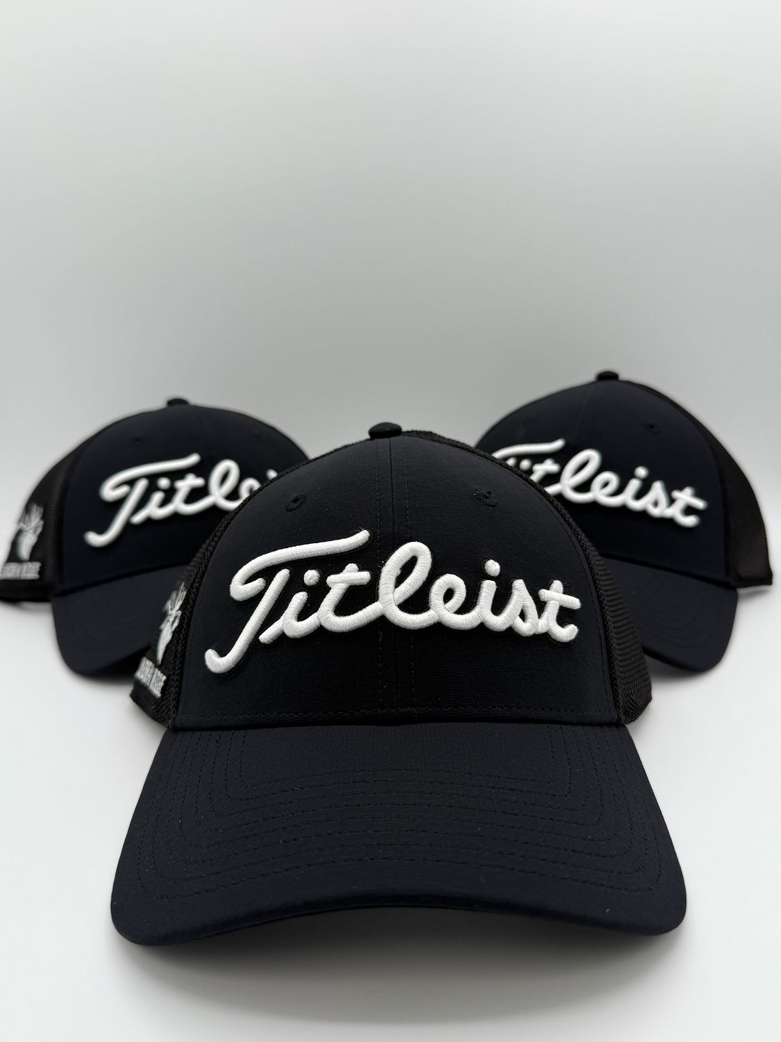 Titleist Tour Performance Mesh, Color: Black/White