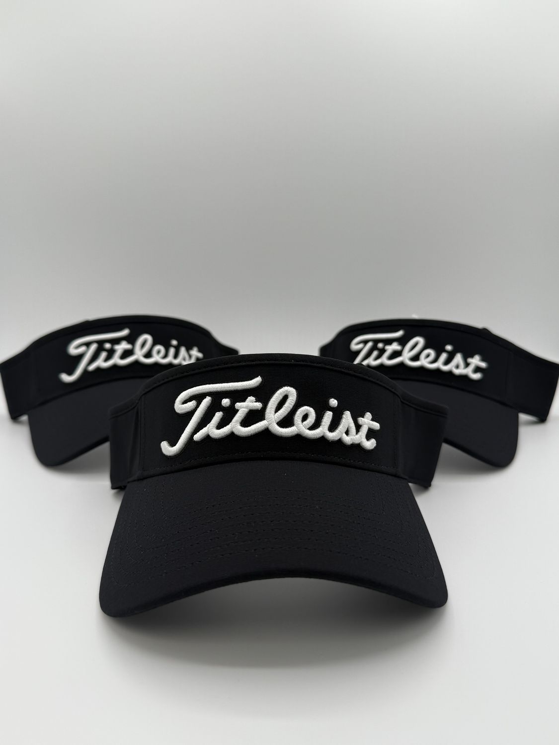 Titleist Tour Performance Visor, Color: Black/White