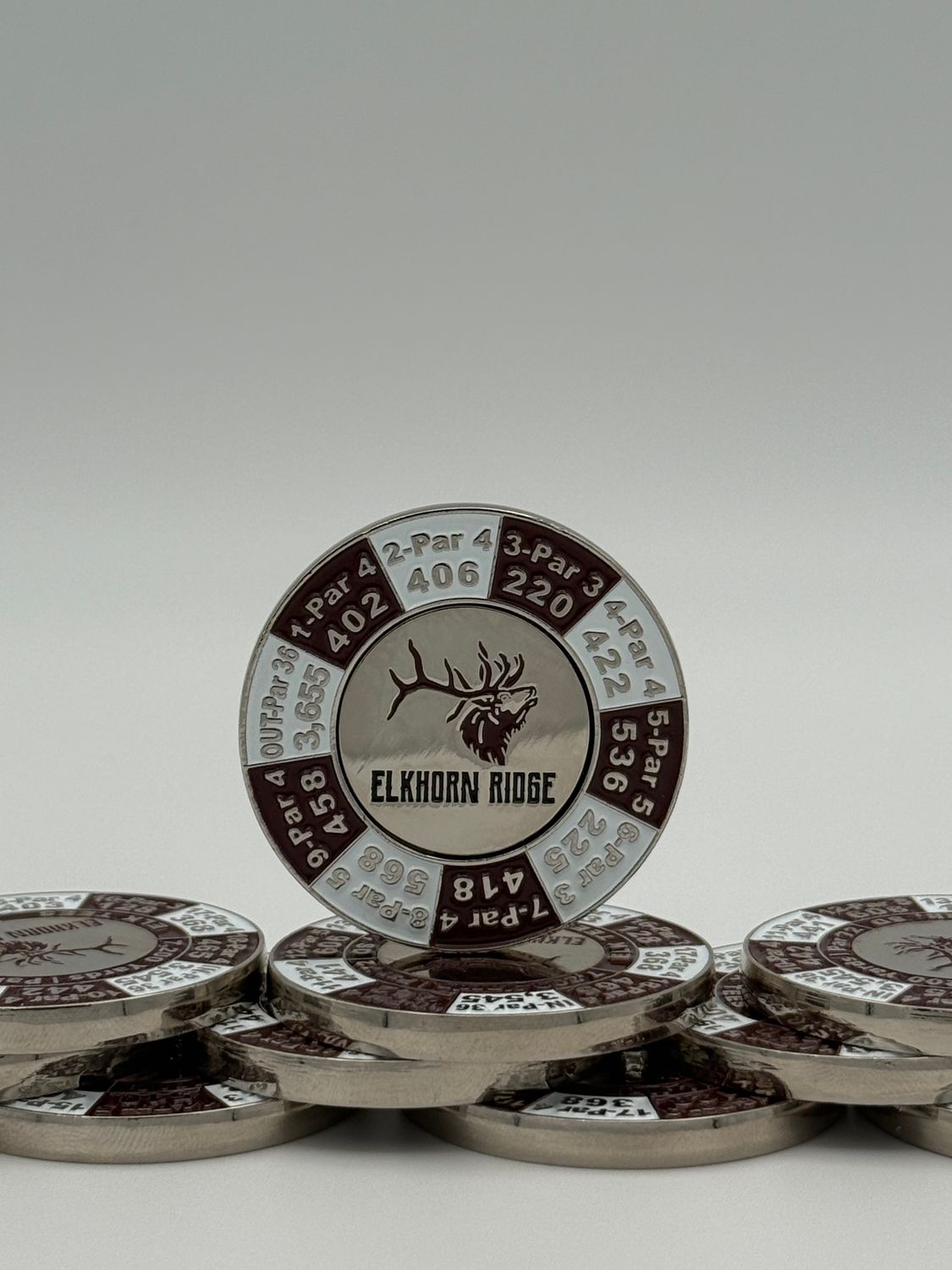 PAC Hole and Yardage Ball Markers