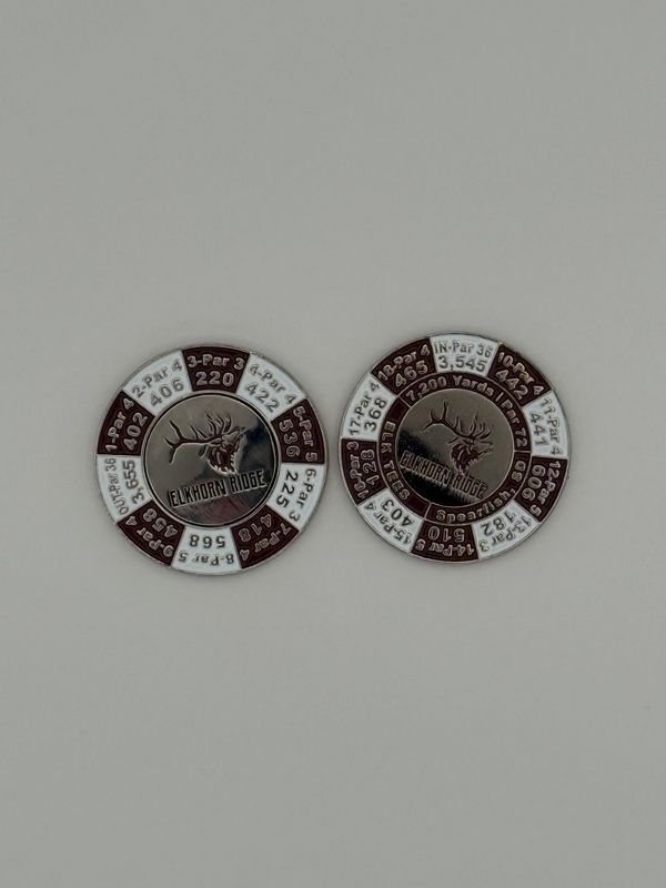 PAC Hole and Yardage Ball Markers