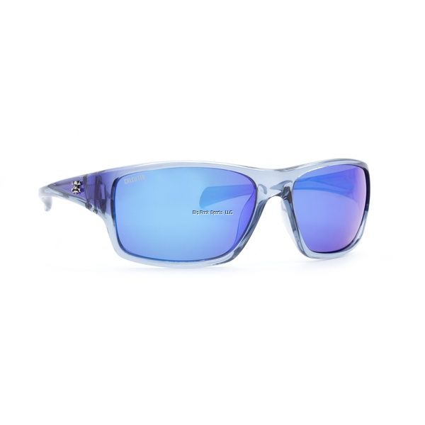 Calcutta Chesapeake Polarized Sunglasses Blue Smoke Frame/Blue Mirror Lens
