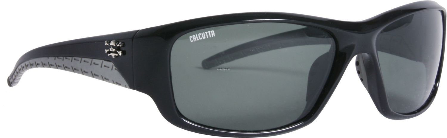 Calcutta Mcway Shiny Black Frame With Gray Lens