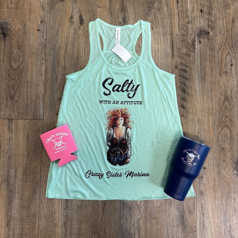 Crazy Sister Salty With An Attitude Tank