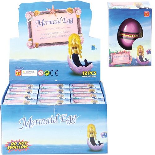 Mermaid Growing Egg Toy