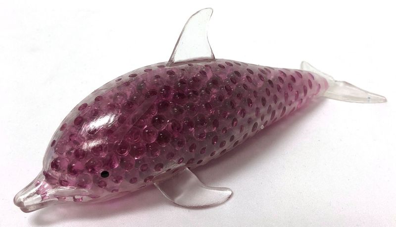Light-Up Squishy Dolphin Toy