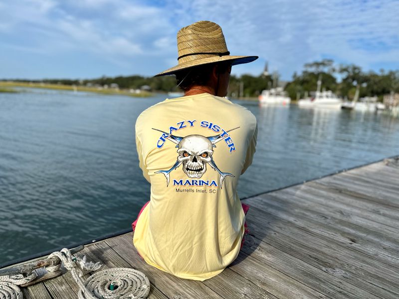 Skull Moisture Wicking UPF 30+ Long Sleeve Tee