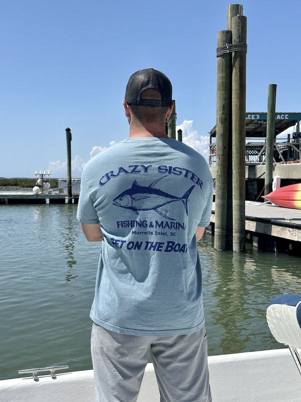 Get on the Boat Tuna Short Sleeve Tee, Size: Small