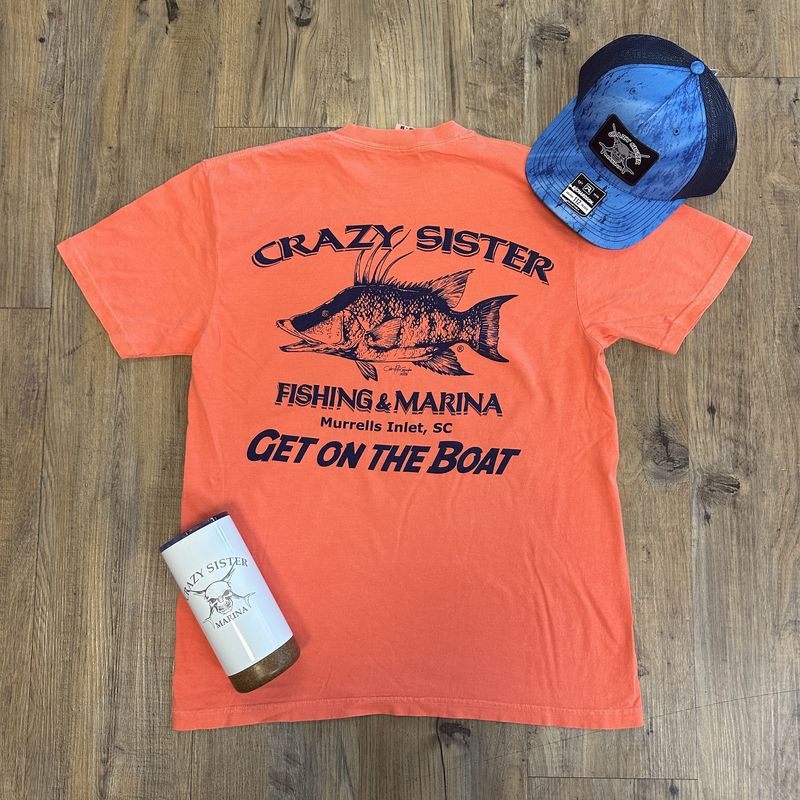 Get on the Boat Hogfish Short Sleeve Tee