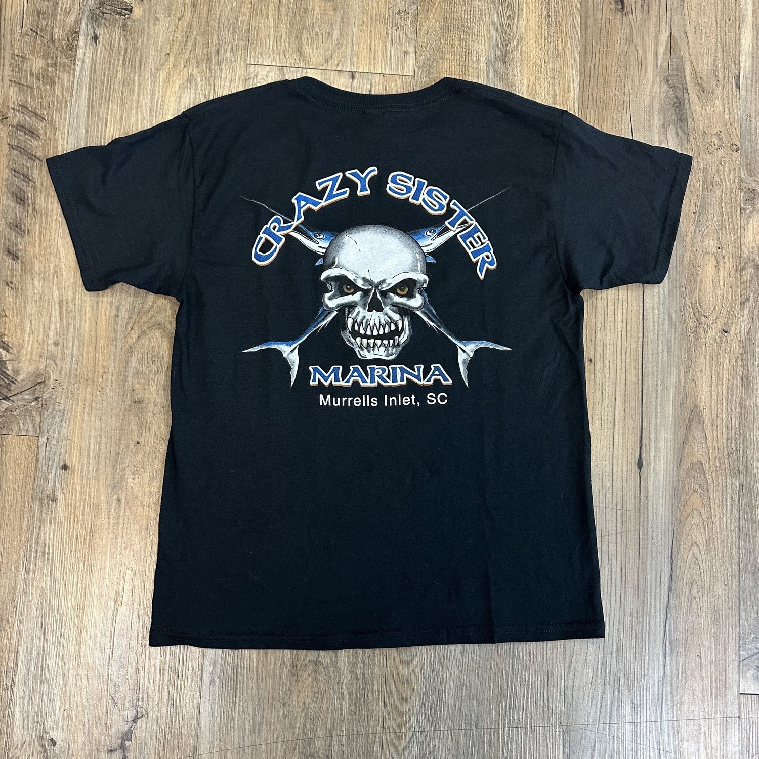 Youth Crazy Sister Skull Short Sleeve Tee, Size: Youth Small